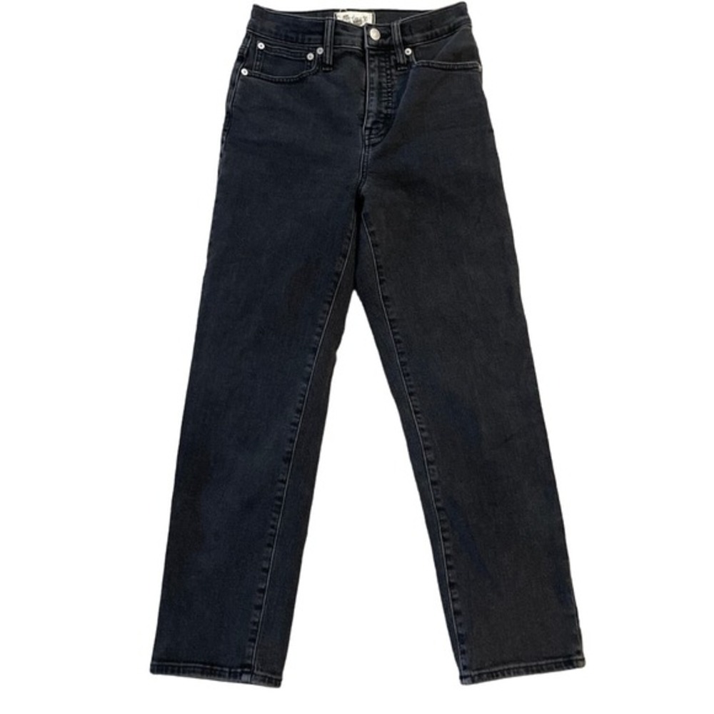 Madewell Black Classic Straight Jeans 24
